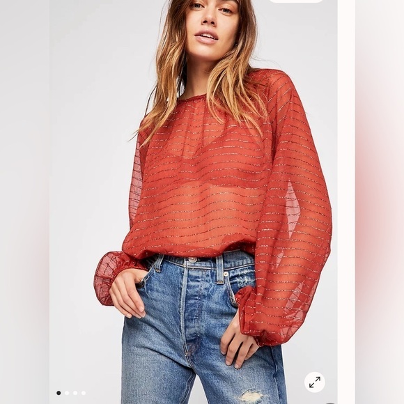 Free People Tops - Free people Time To Shine Bodysuit small
